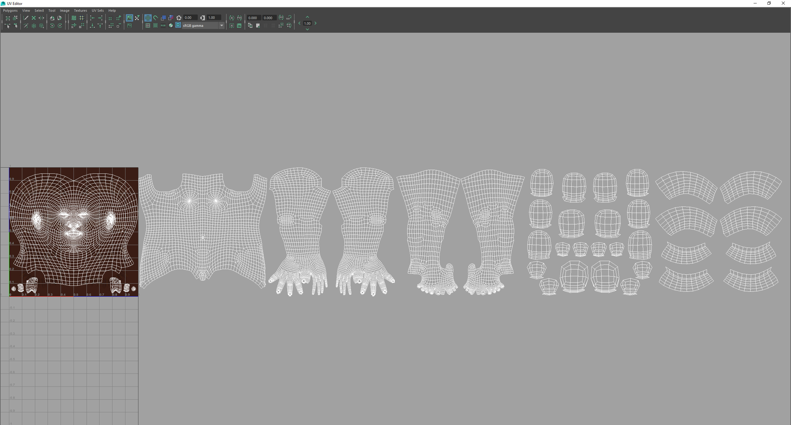 Game Sexy Scifi Stylized Girl Character rigged Lara Low-poly 3D model_41