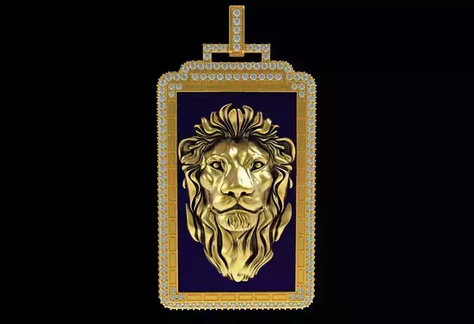 Line Tarot Card Enamel Pendants