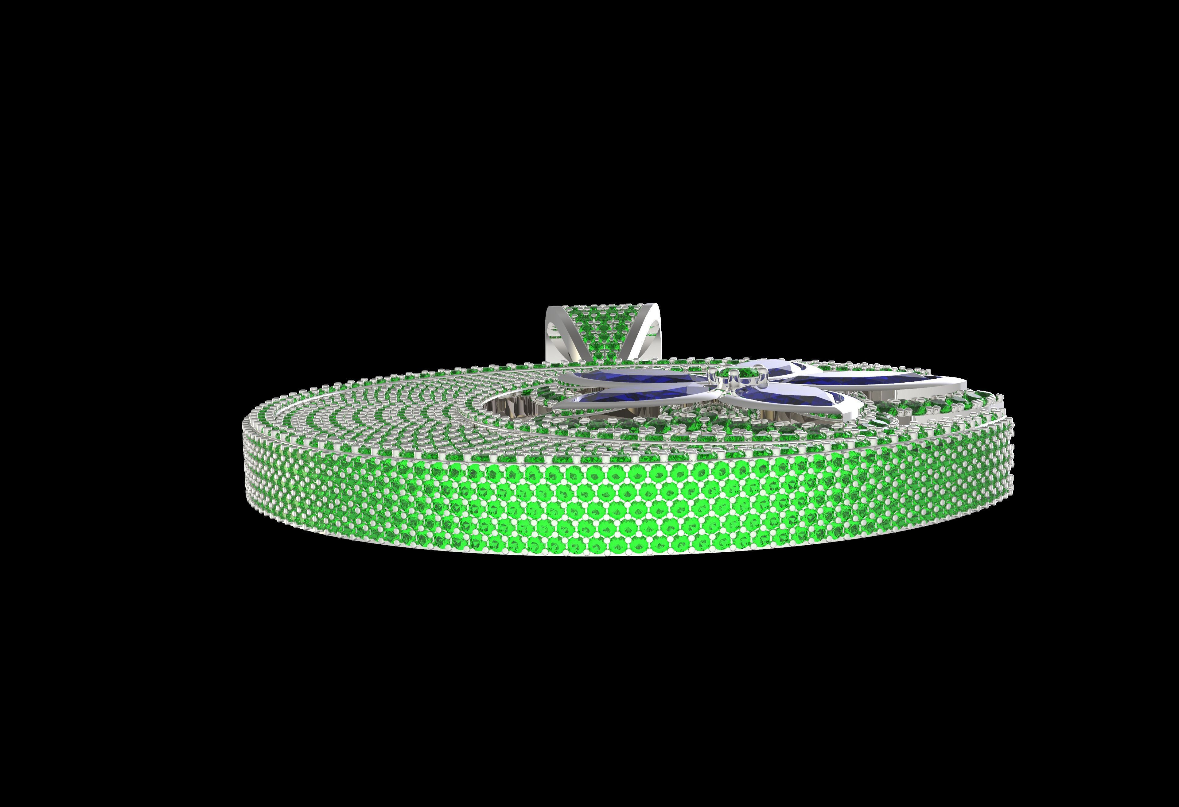 Moon And Star Pendant  3D print model_20