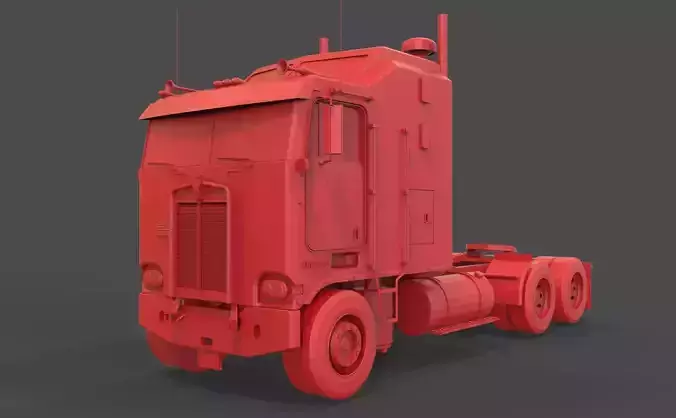 Kenworth K100 3D print model