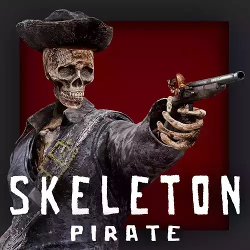 PIRATE SKELETON 11 A