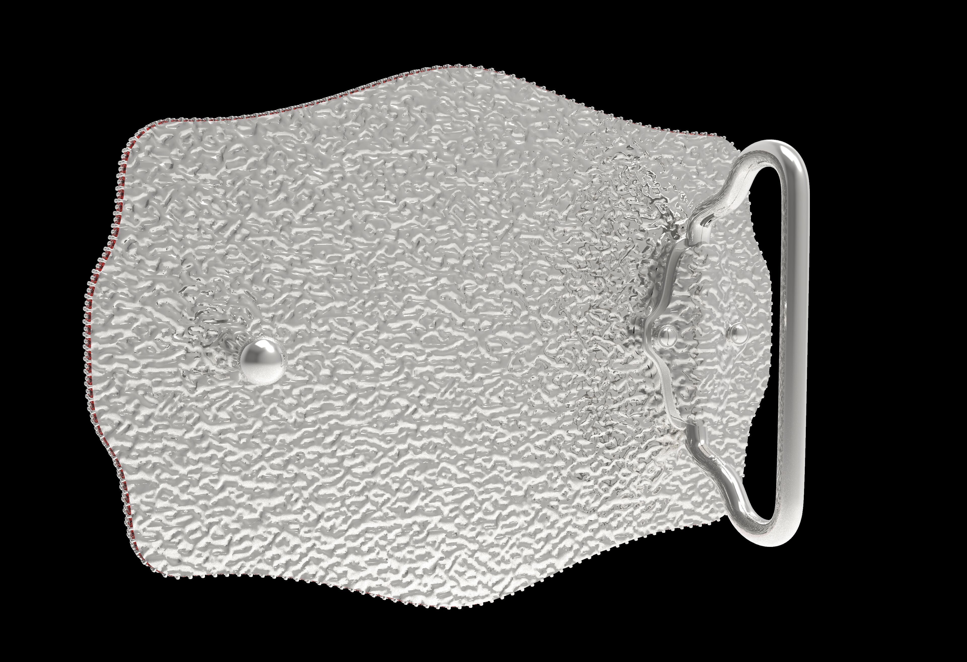 MYADDICTION  House Cowboy Belt Buckle 3D print model_14