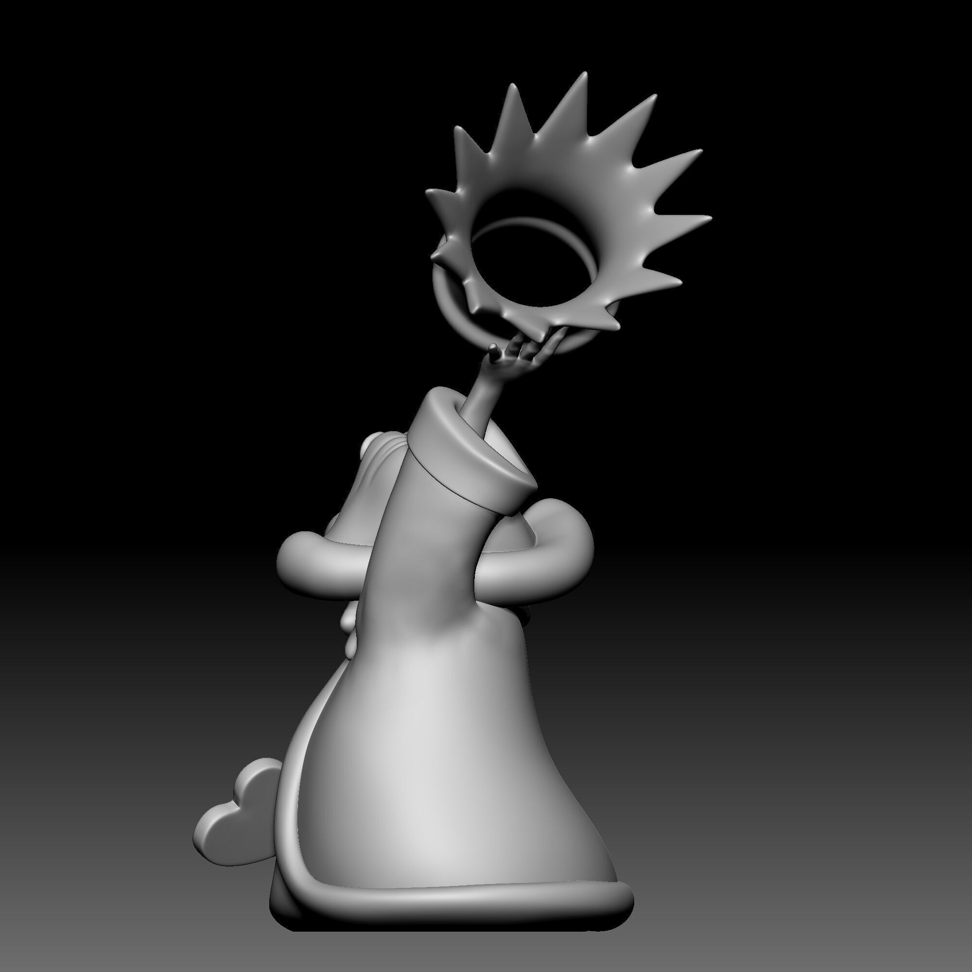 King of Hearts - Alice in Wonderland - 020 3D print model_3