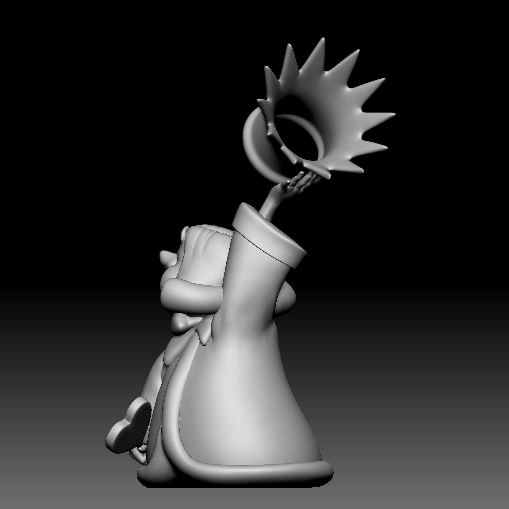 King of Hearts - Alice in Wonderland - 020 3D print model_2