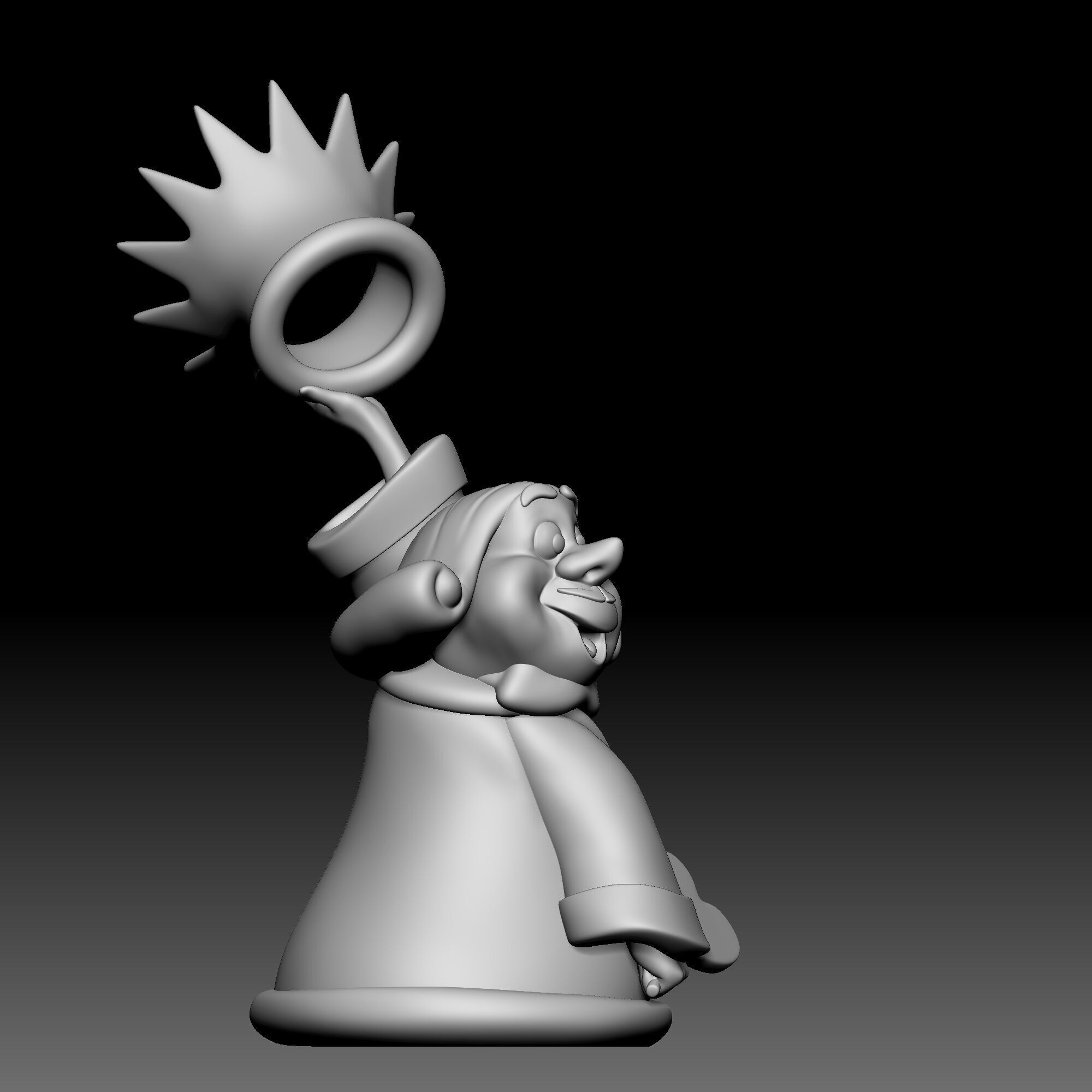 King of Hearts - Alice in Wonderland - 020 3D print model_6