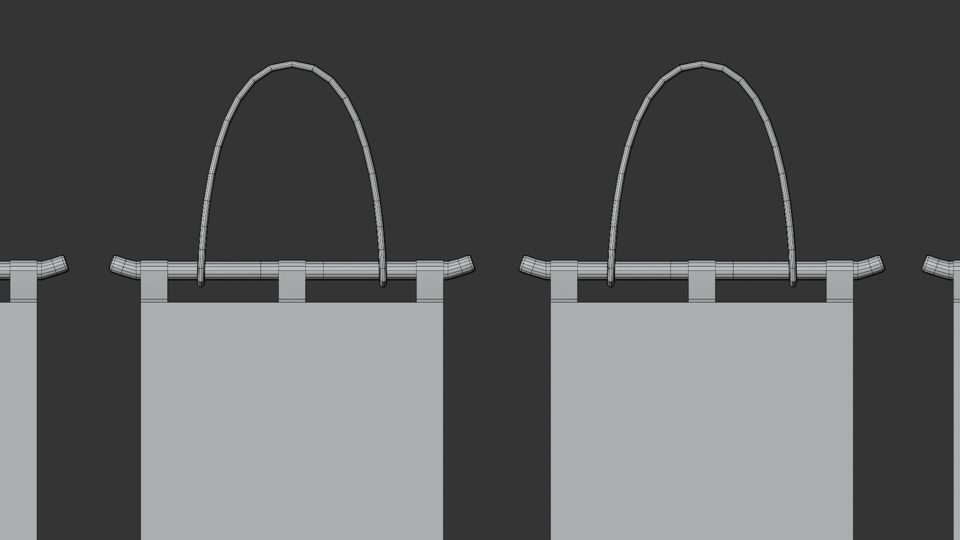 Oriental Structures - Sashimono Japanese War Banner Low-poly 3D model_12