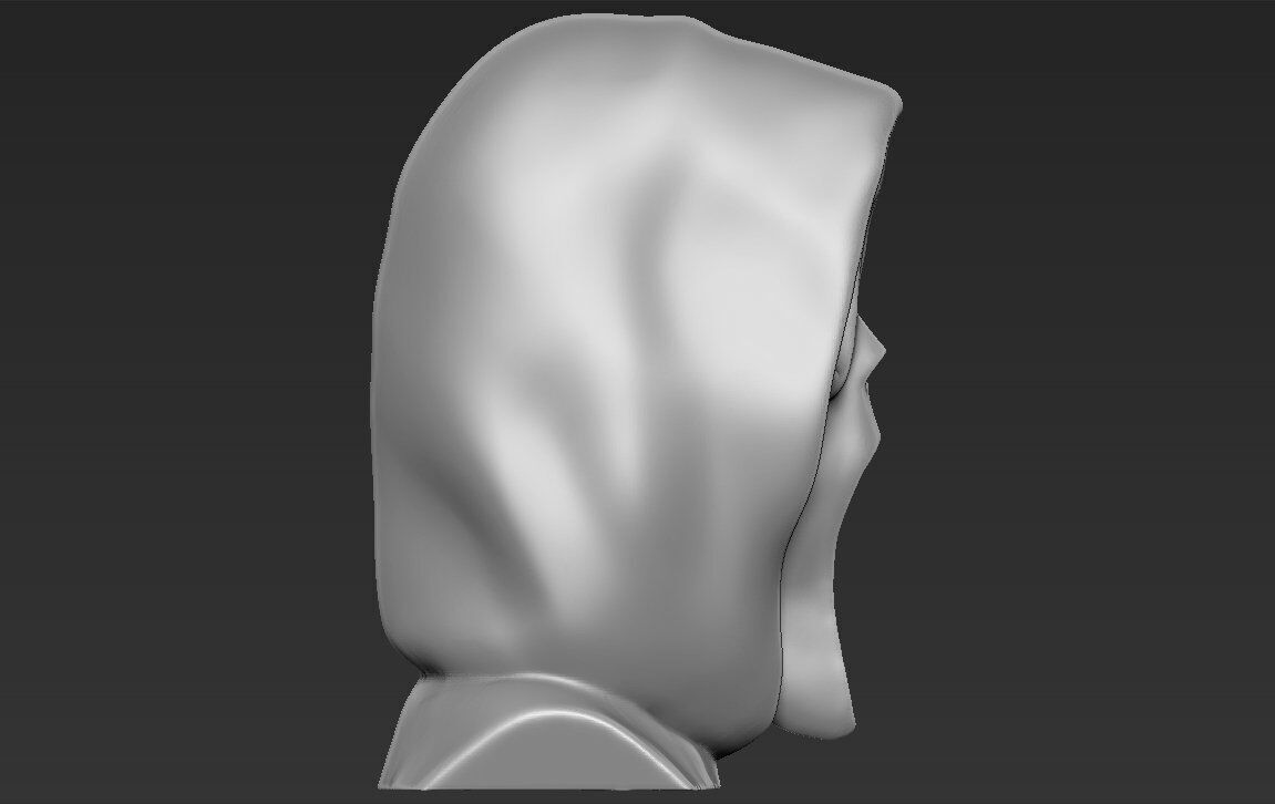 Ghostface bust ready for full color 3D printing 3D print model_24