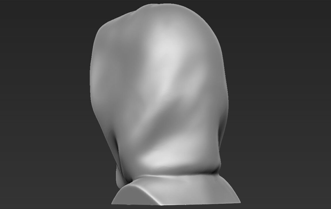 Ghostface bust ready for full color 3D printing 3D print model_22