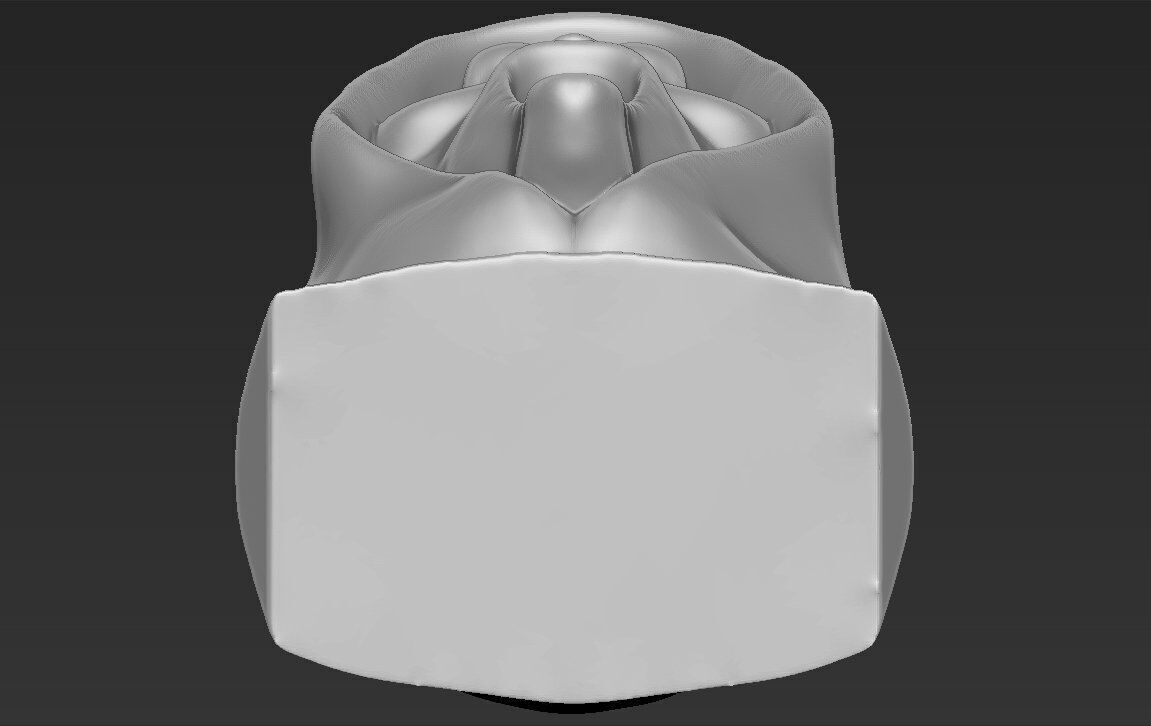 Ghostface bust ready for full color 3D printing 3D print model_36