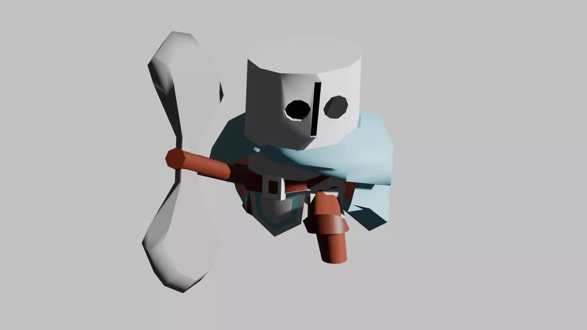 Original character Rigged Animated Low-poly Low-poly 3D model_0
