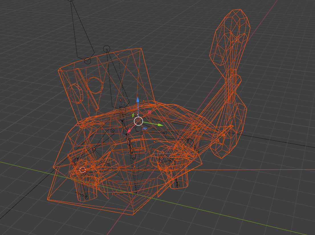 Original character Rigged Animated Low-poly Low-poly 3D model_5