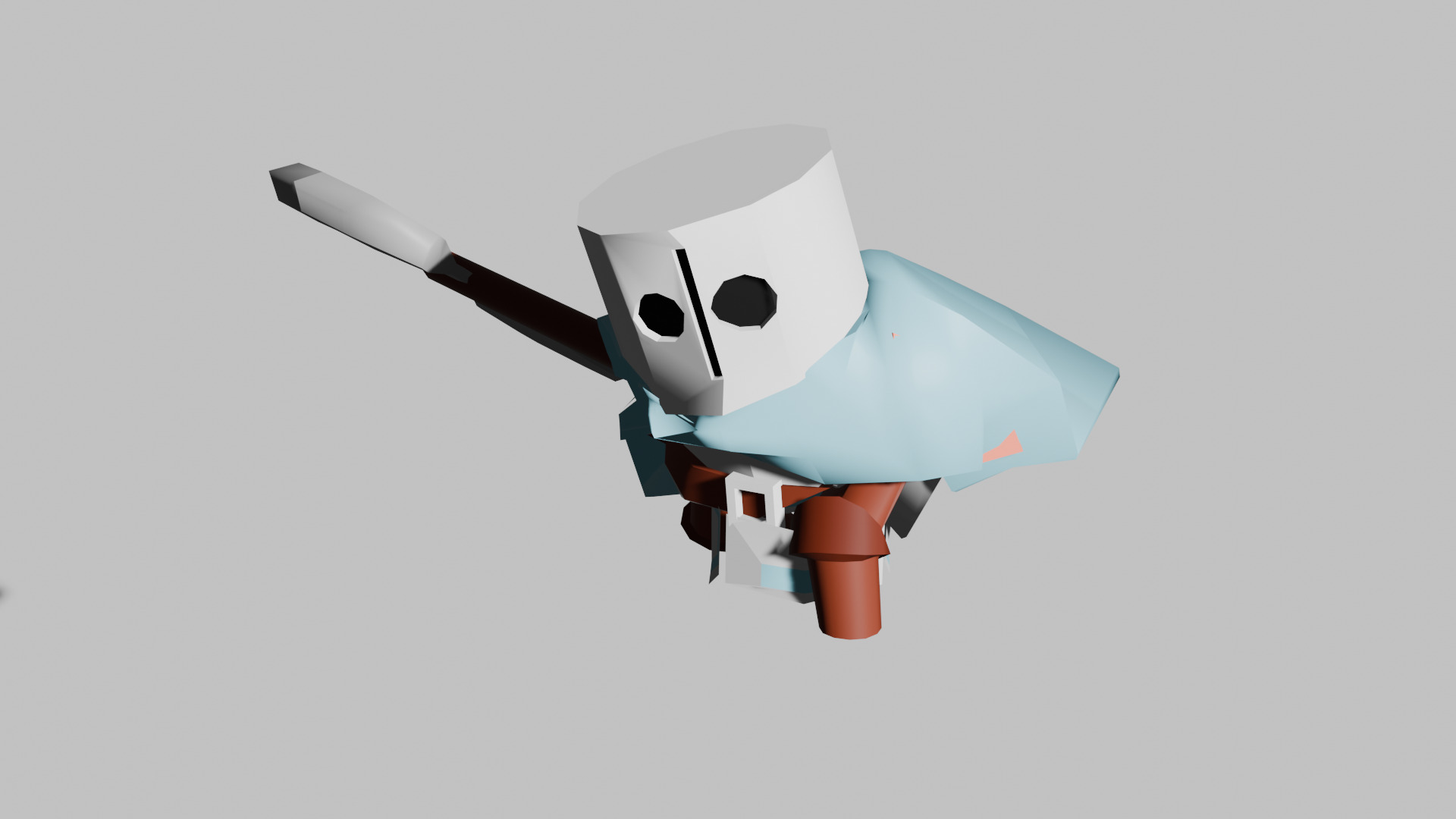Original character Rigged Animated Low-poly Low-poly 3D model_1