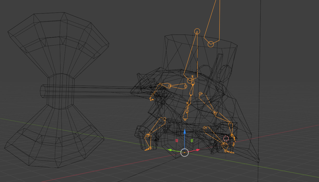 Original character Rigged Animated Low-poly Low-poly 3D model_9
