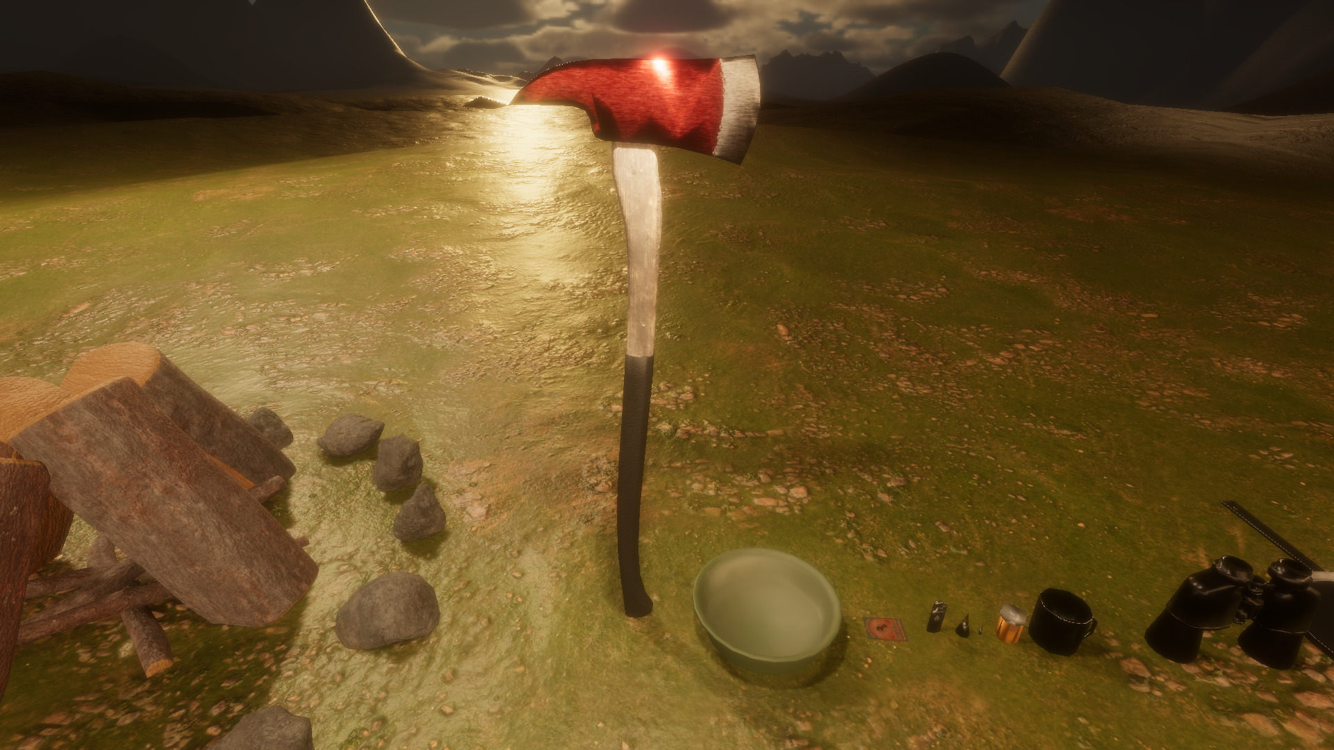 Survival Camp Props Pack - Game Ready Low-poly 3D model_10