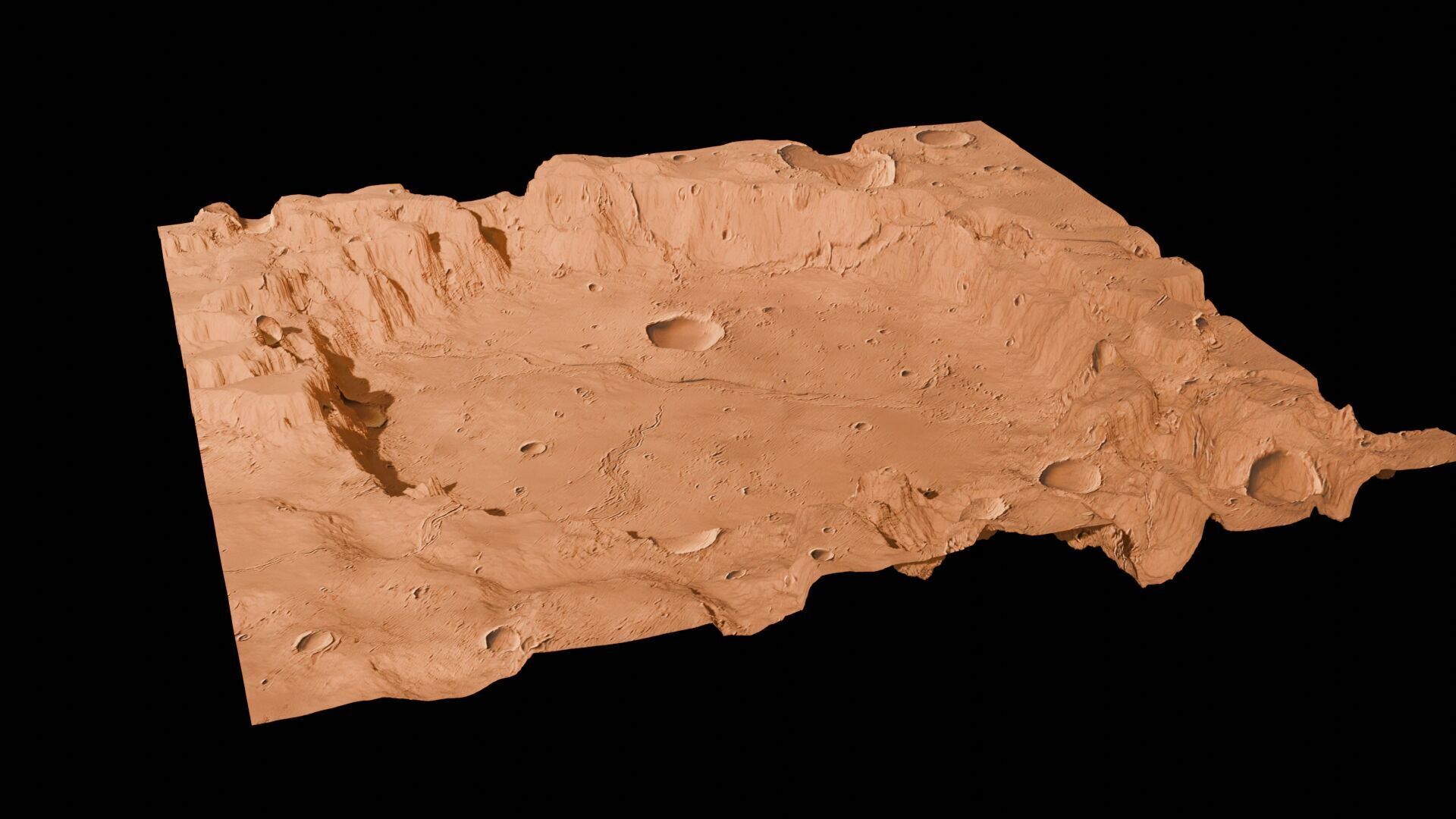 Landscape 3D model Low-poly 3D model_47