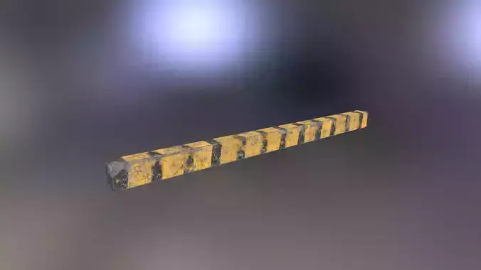 Street concrete barricade