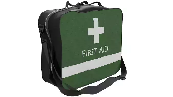 First Aid Bag 3D model