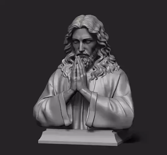 Jesus prayer bust 