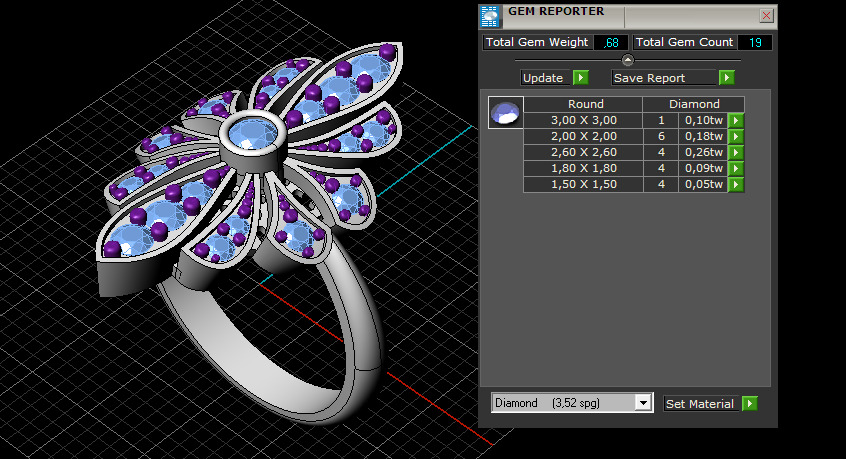 Ring 300325 3D print model_8