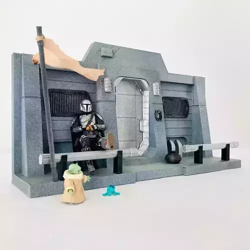 Mandalorian Nevarro House Clan Mudhorn cabin
