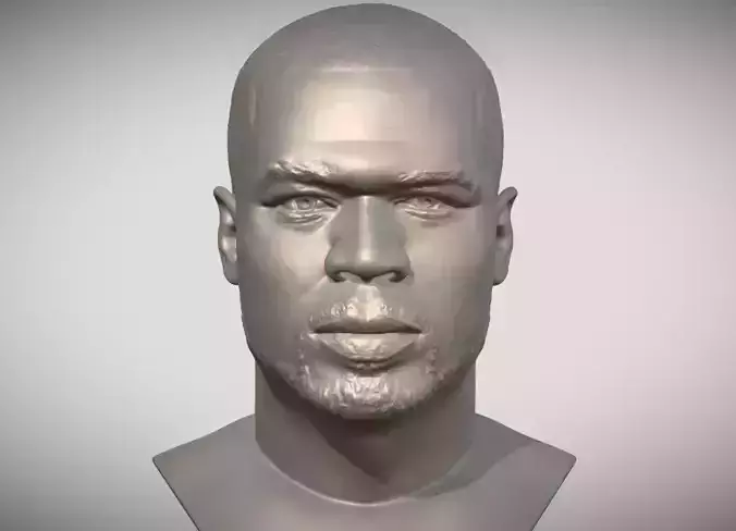 50 Cent bust 3D print model