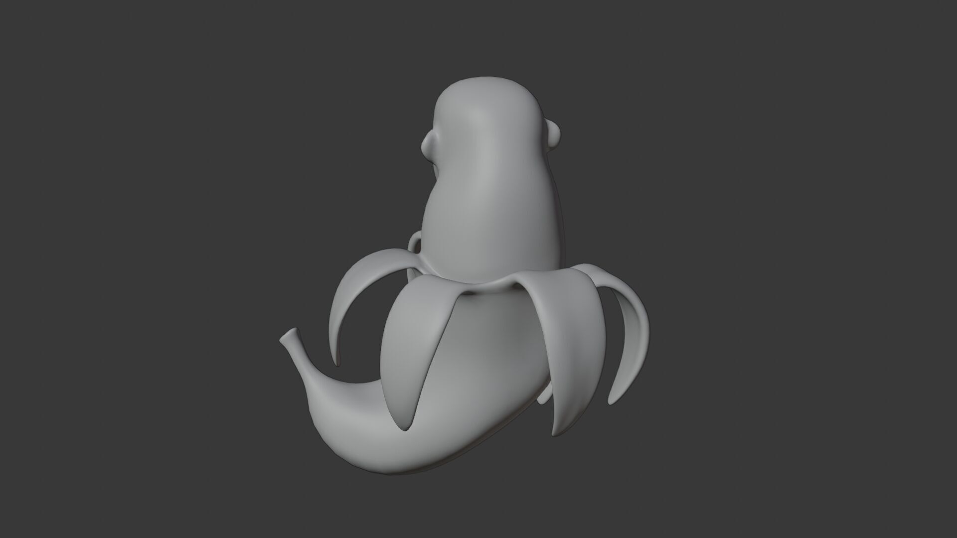 Chimpanzini Bananini Low-poly 3D model_9