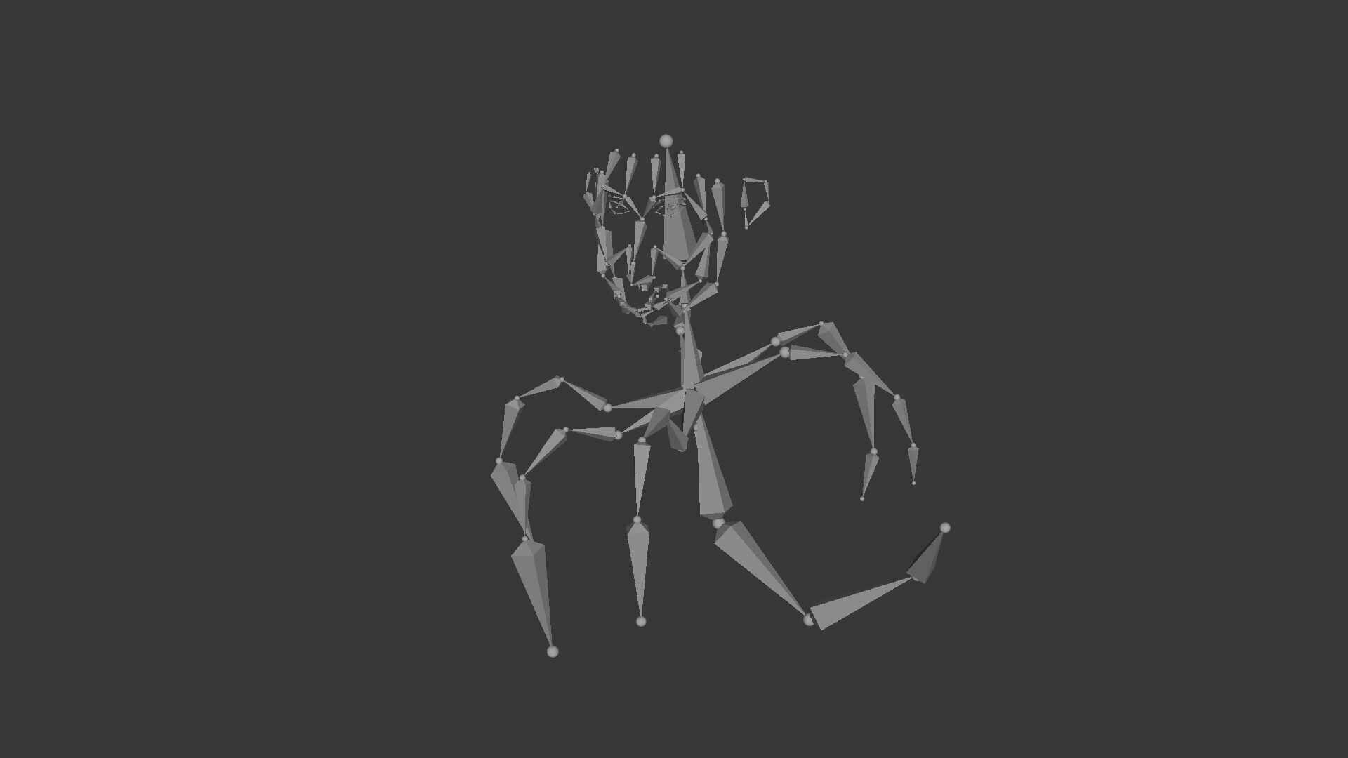 Chimpanzini Bananini Low-poly 3D model_14