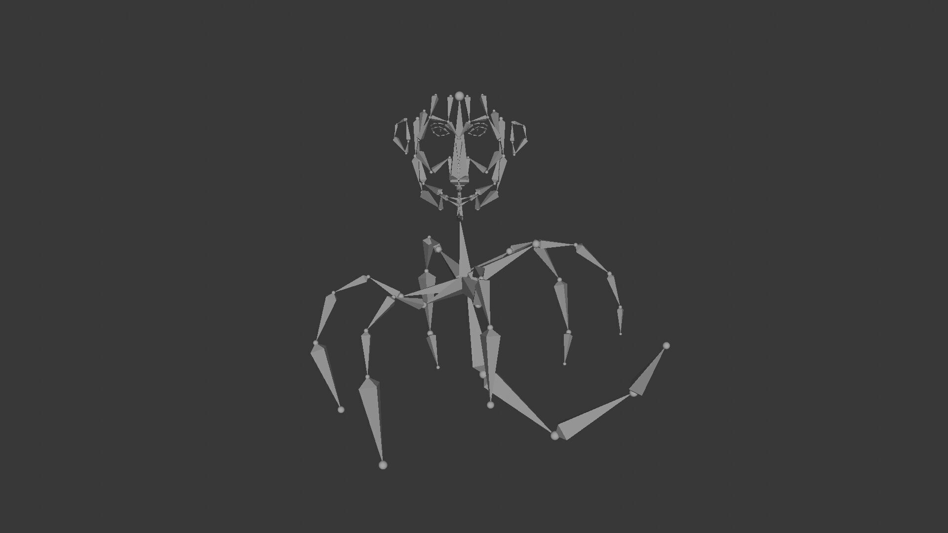 Chimpanzini Bananini Low-poly 3D model_12