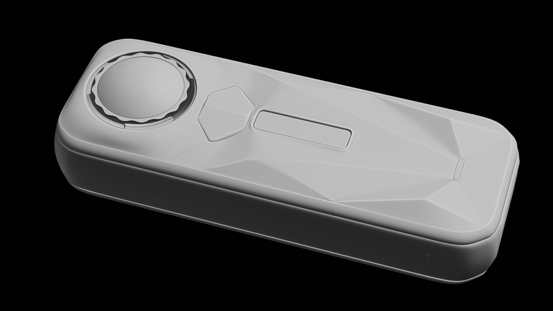 Insta360 X5 Low-poly 3D model_7