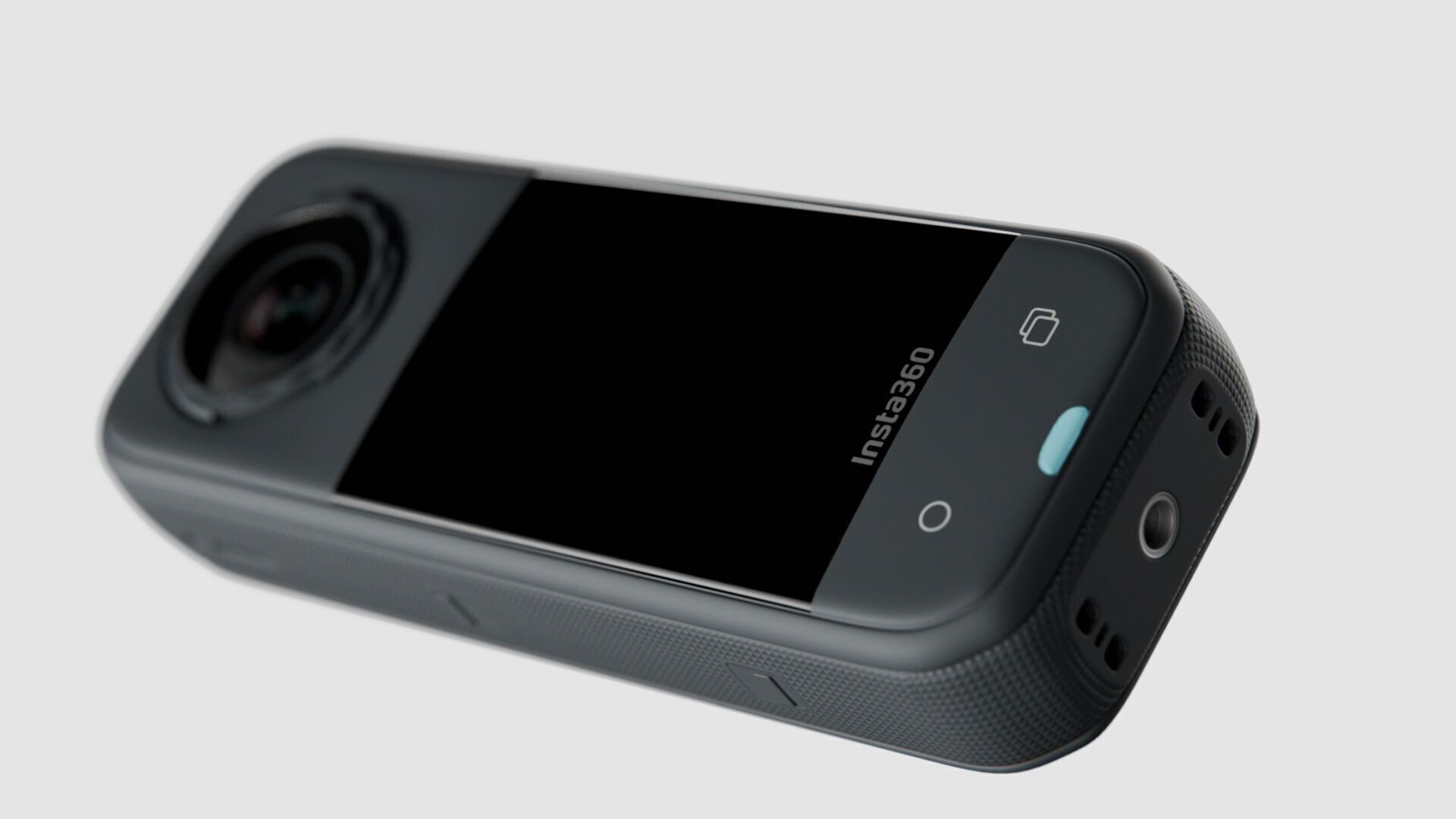 Insta360 X5 Low-poly 3D model_2