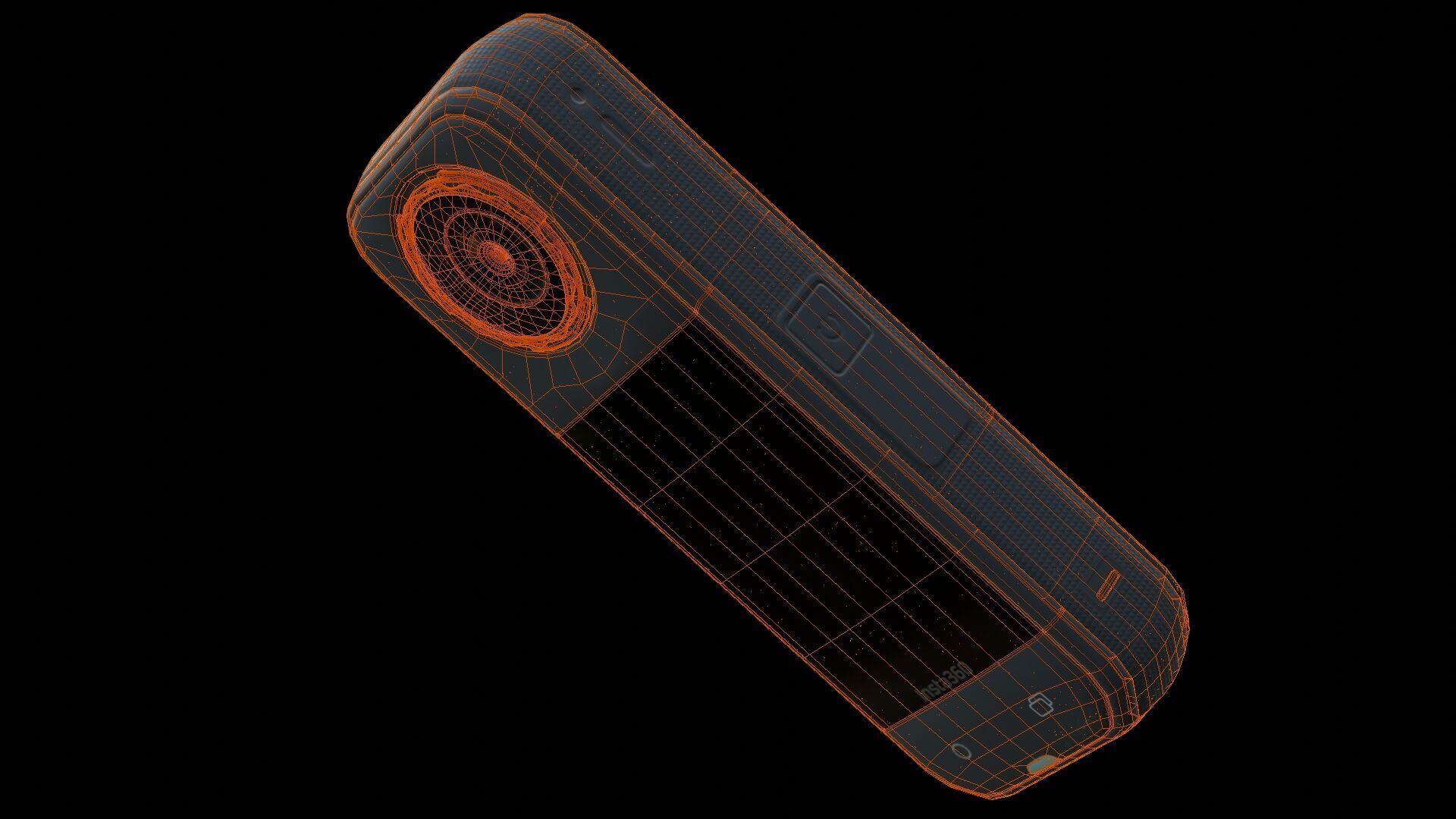 Insta360 X5 Low-poly 3D model_21