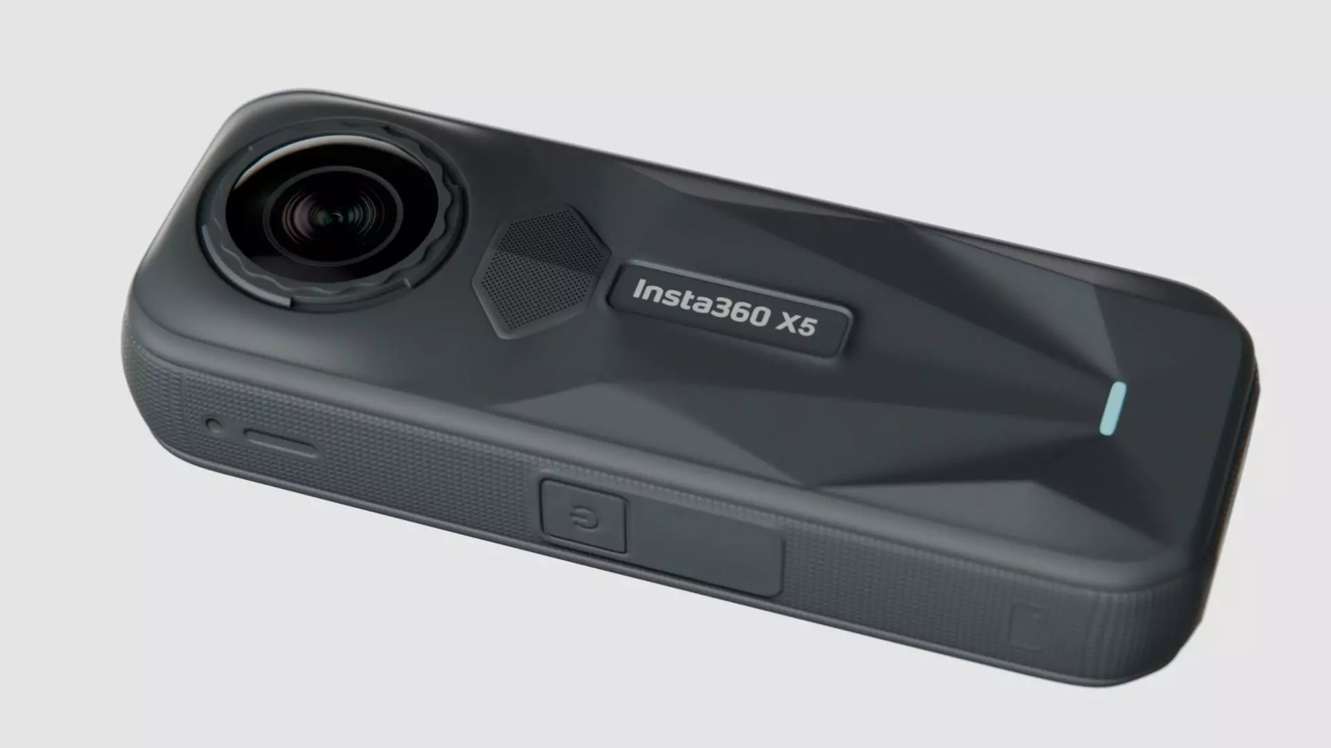 Insta360 X5 Low-poly 3D model_0