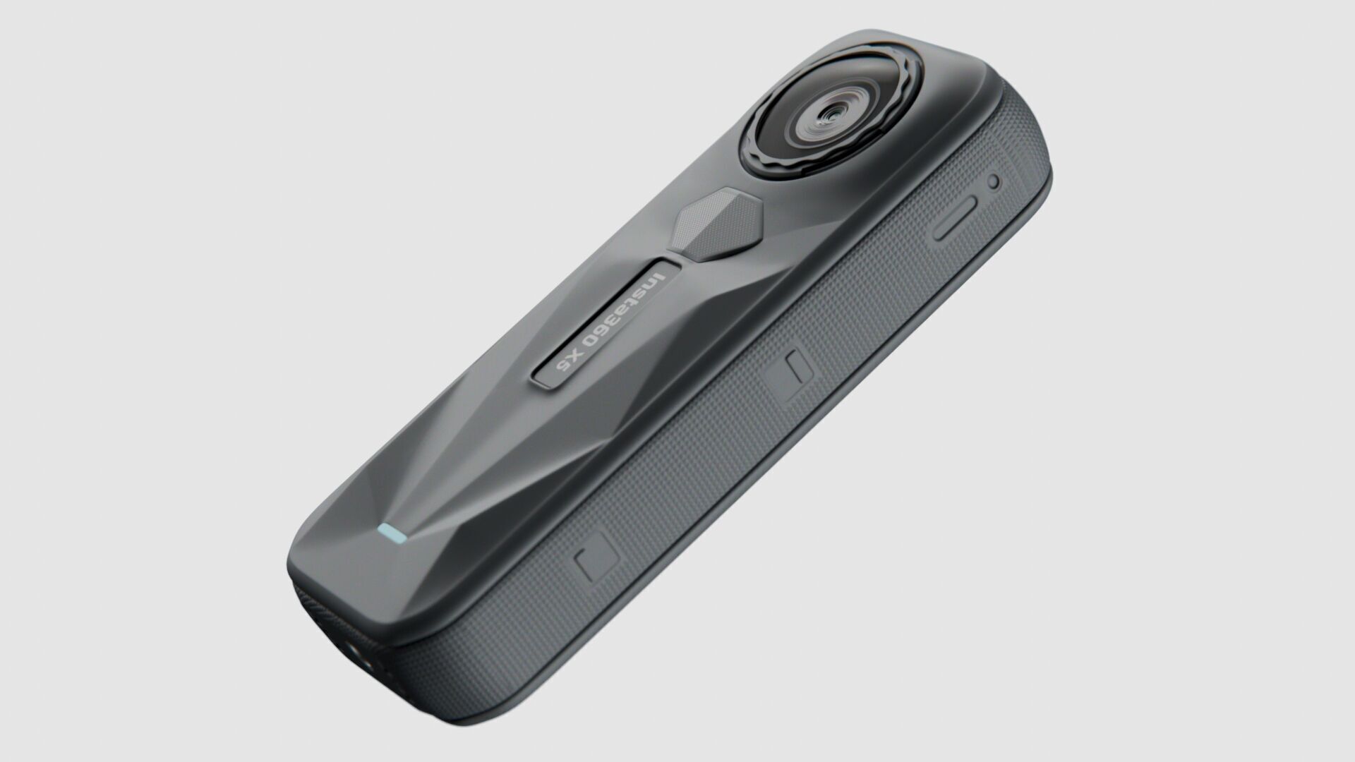 Insta360 X5 Low-poly 3D model_4