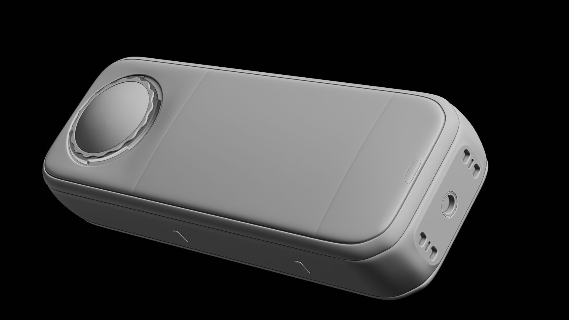 Insta360 X5 Low-poly 3D model_9