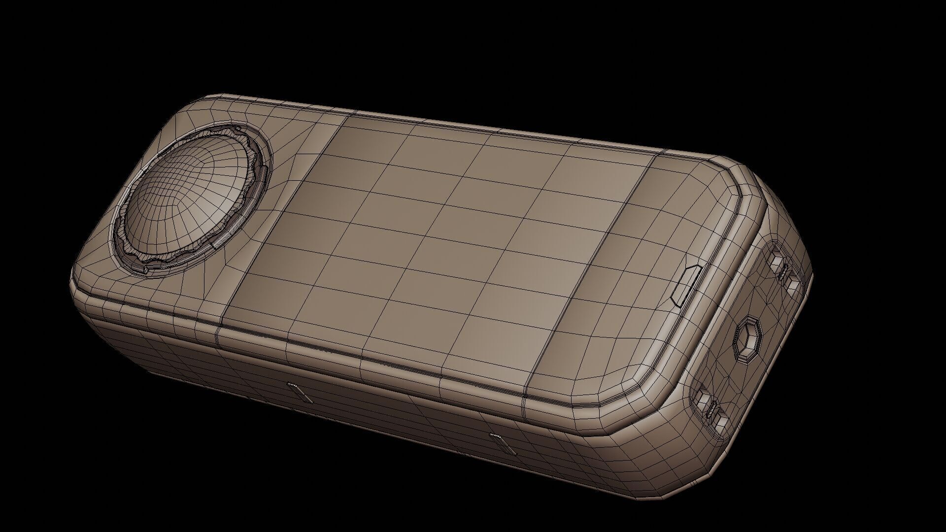 Insta360 X5 Low-poly 3D model_25