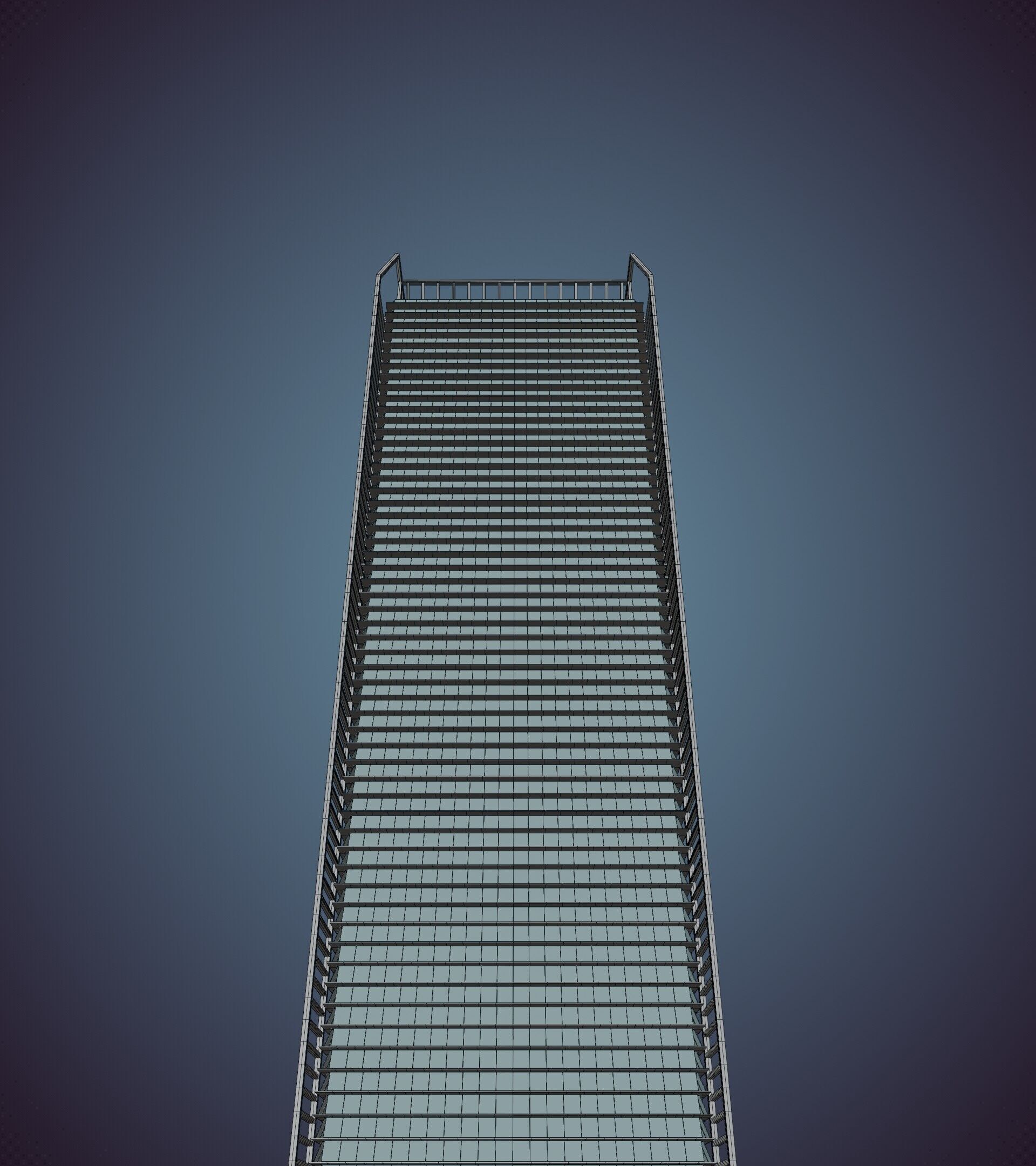 Parametric Building 1a8 3D model_44
