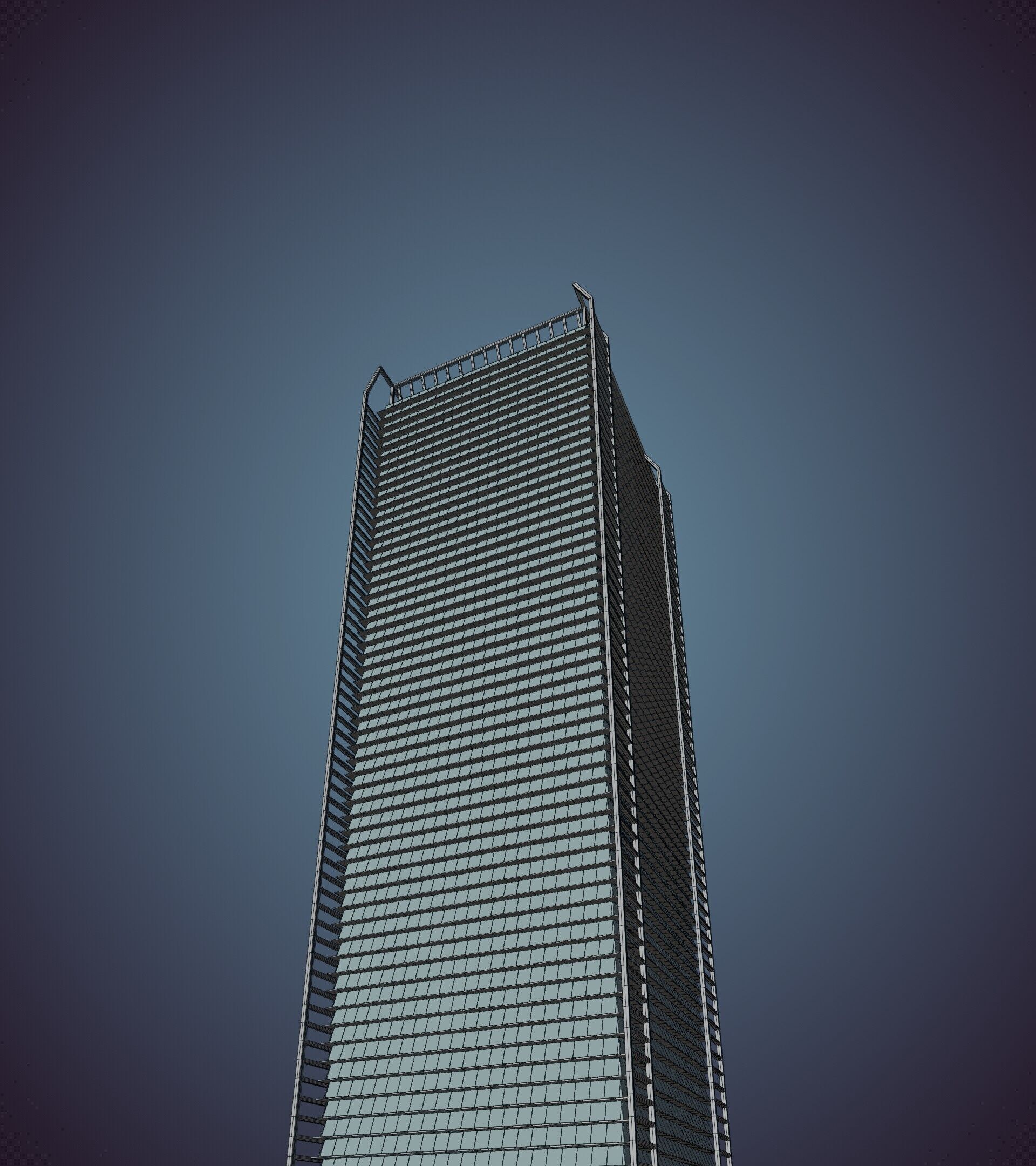 Parametric Building 1a8 3D model_46