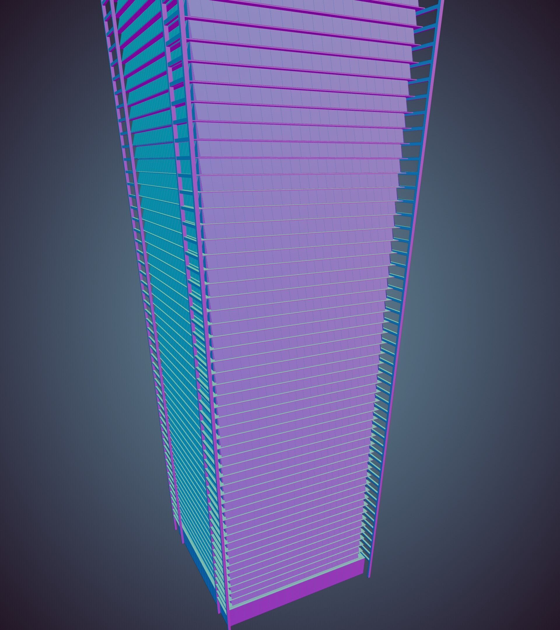Parametric Building 1a8 3D model_35