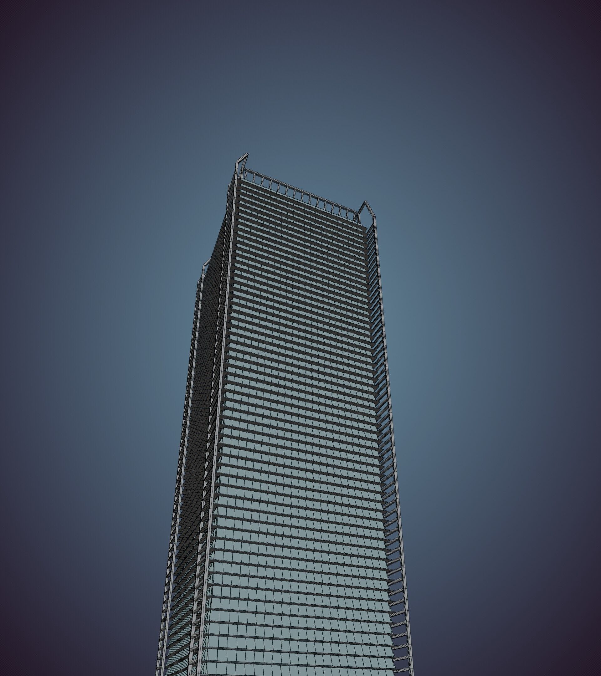 Parametric Building 1a8 3D model_45