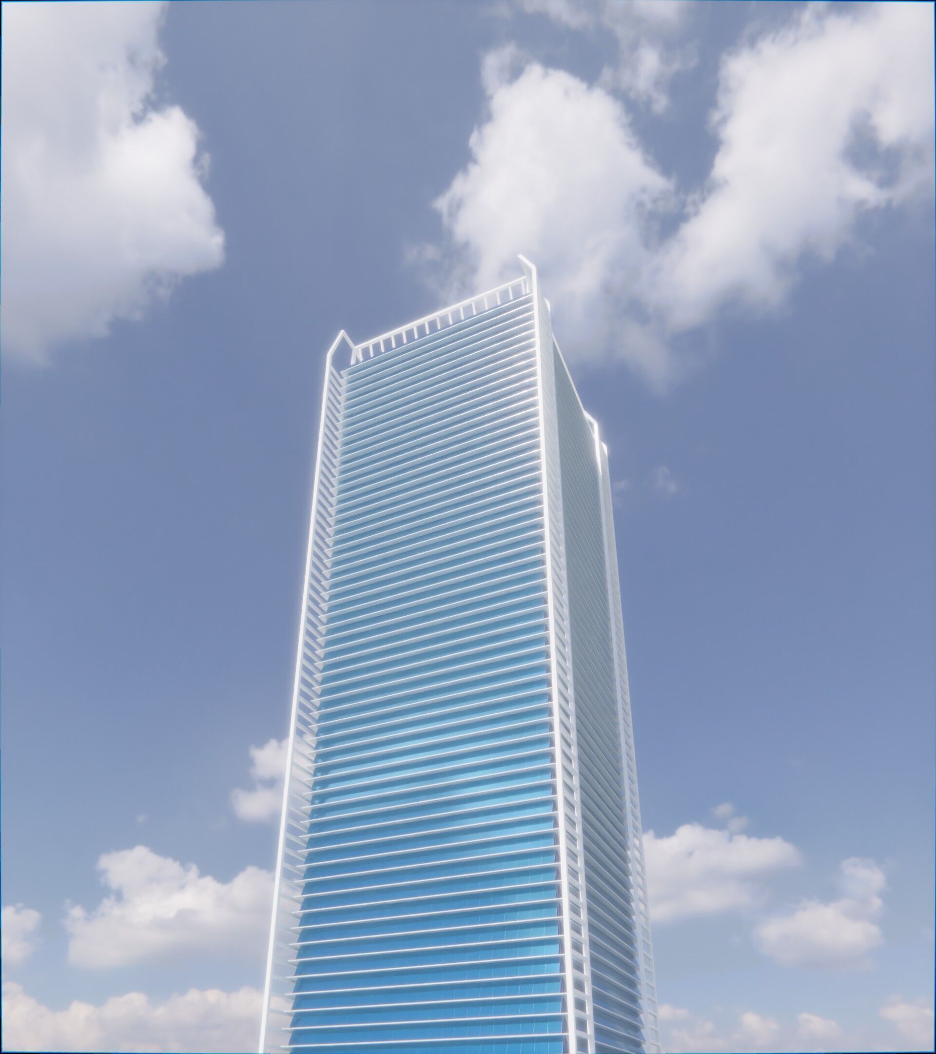 Parametric Building 1a8 3D model_6