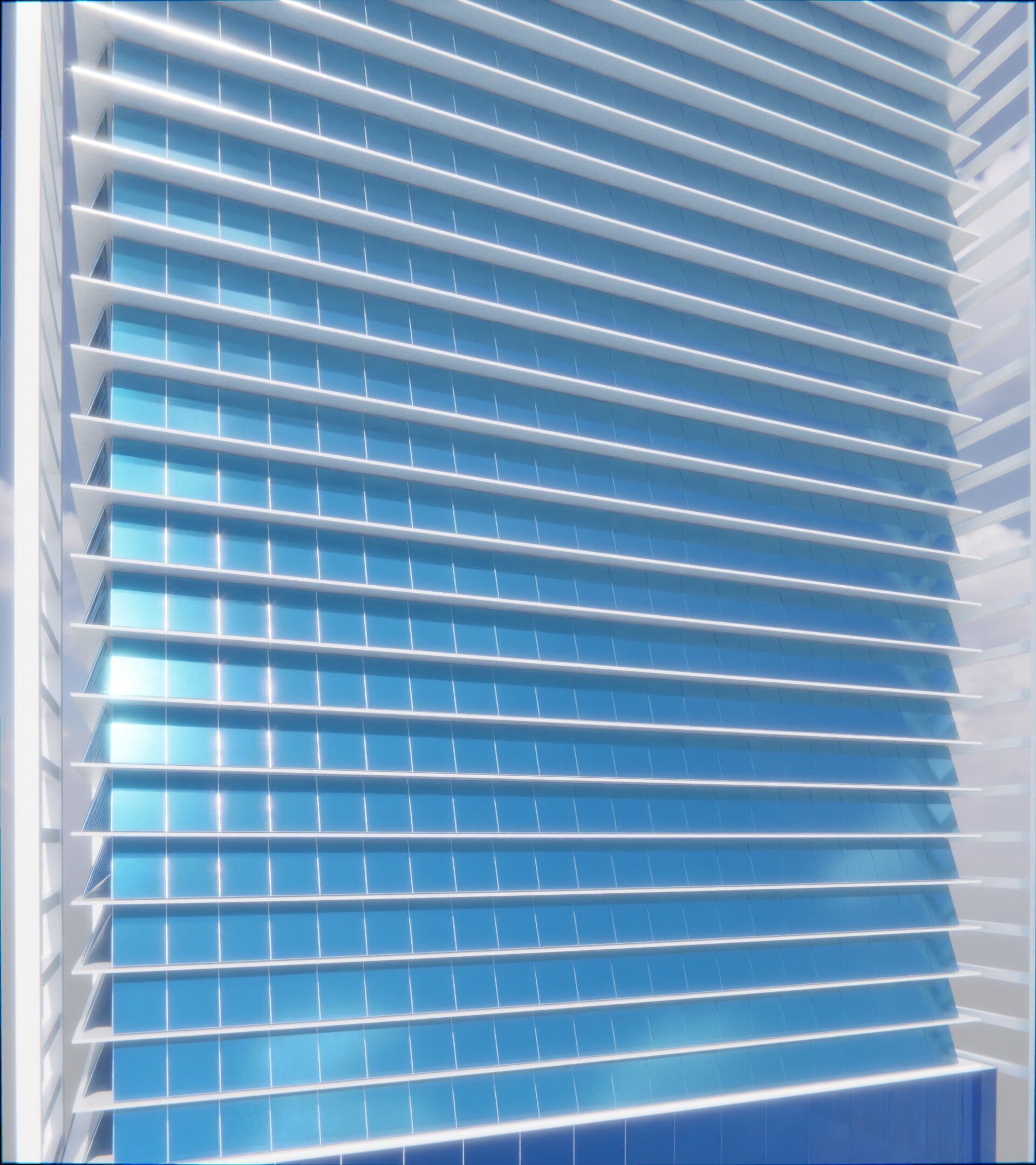 Parametric Building 1a8 3D model_11