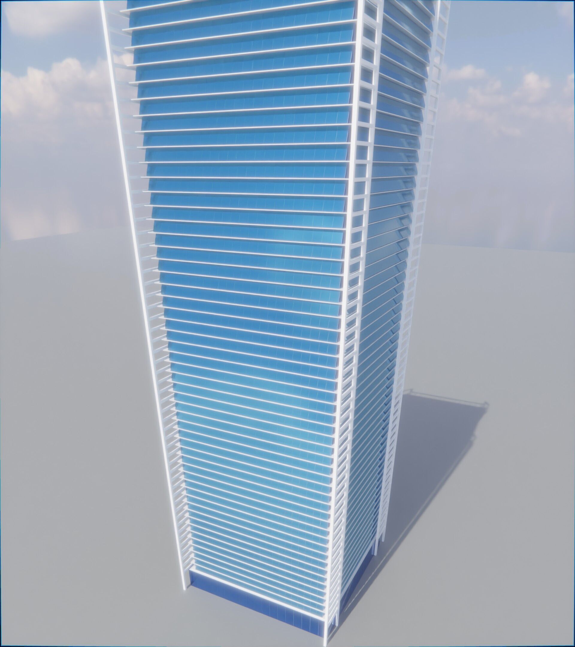 Parametric Building 1a8 3D model_9