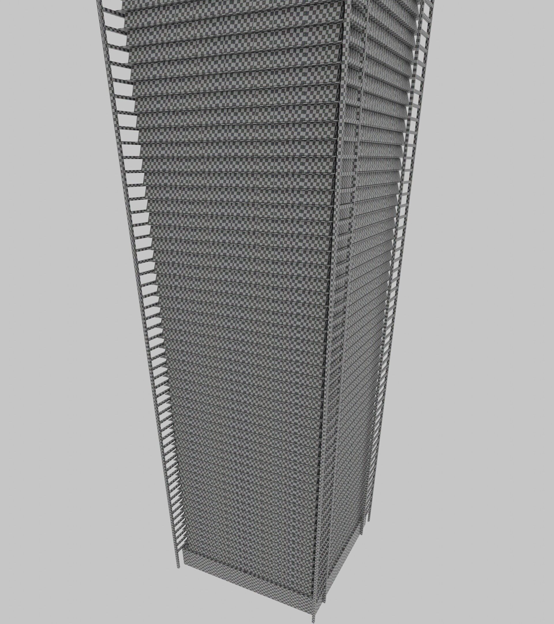 Parametric Building 1a8 3D model_22