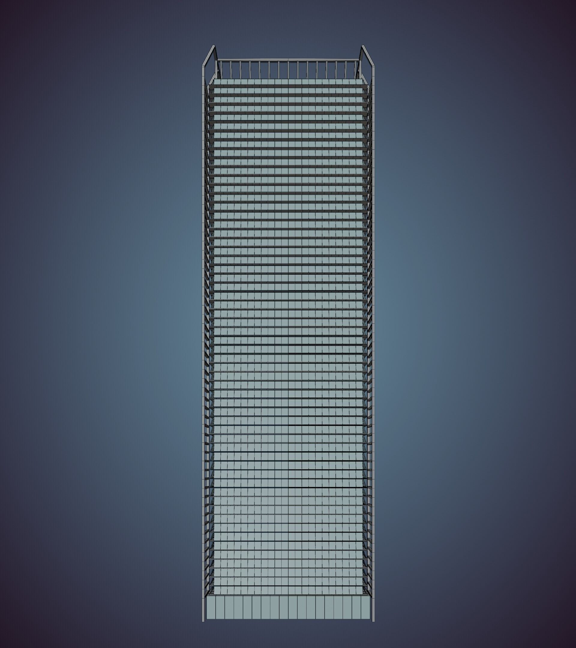 Parametric Building 1a8 3D model_41