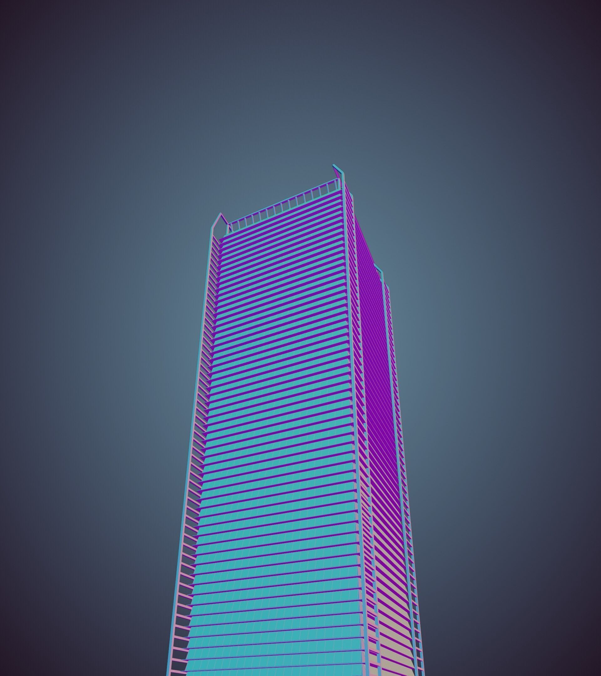 Parametric Building 1a8 3D model_33
