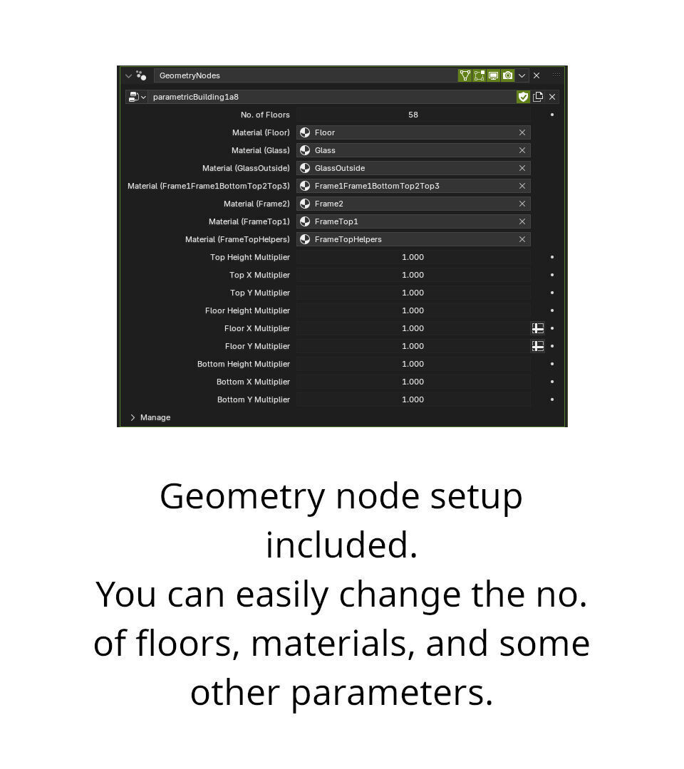 Parametric Building 1a8 3D model_27
