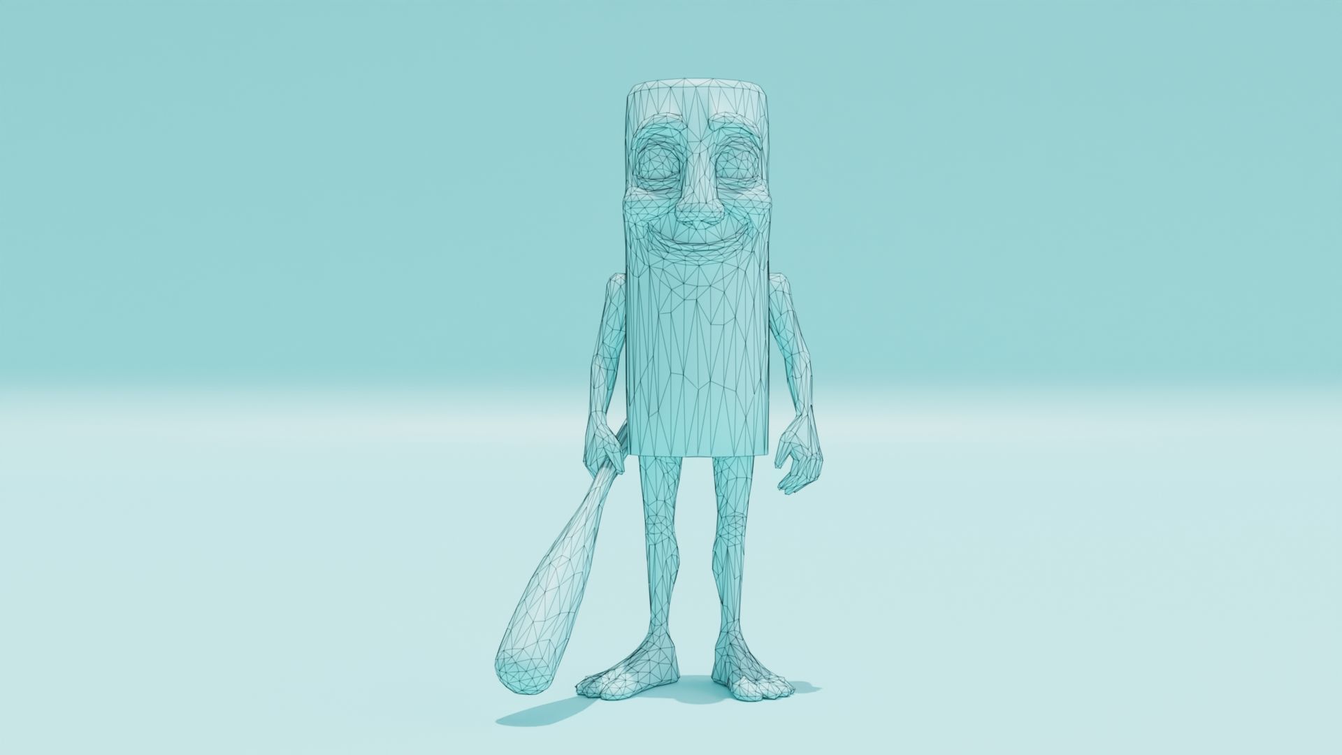 Italian brainrot Low Poly Character 3D Model Collection_8