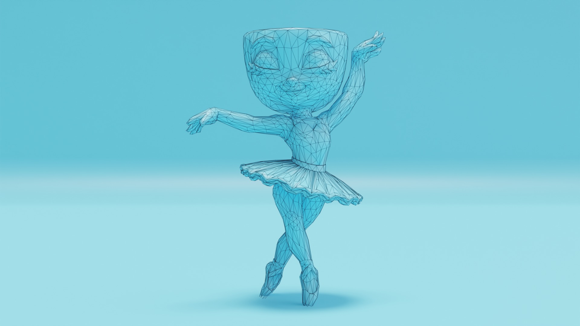 Italian brainrot Low Poly Character 3D Model Collection_14