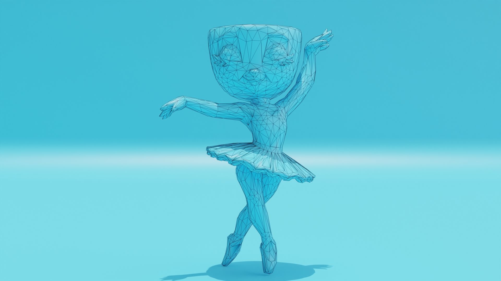 Italian brainrot Low Poly Character 3D Model Collection_9