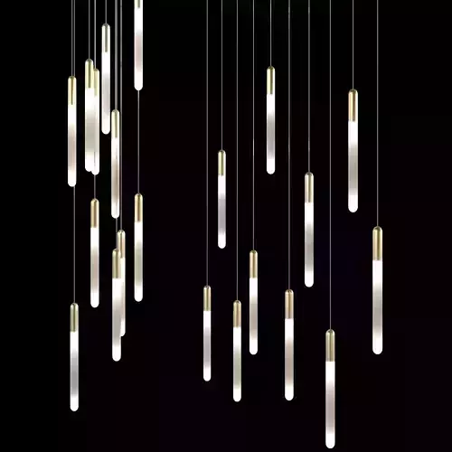 Lucciano pendant light Low-poly 3D model